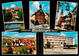 73899169 Waiblingen Rems Teilansichten Altstadt Stadtpanorama Waiblingen Rems - Waiblingen