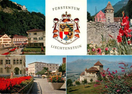 73899153 Vaduz Liechtenstein FL Landesfuerstliche Residenz Postplatz Mit Schloss - Liechtenstein