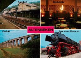 73899133 Altenbeken Bahnhof Gaststaette Viadukt Lok Vorm Museum Altenbeken - Altenbeken