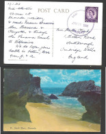 1960 Nassau Bahamas Paquebot Marking On Bermuda Postcard, British Stamp - Bermudas