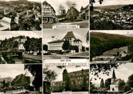 73894820 Schleiden Eifel Panorama Markt Schloss Rathaus Campingplatz Schwimmbad  - Schleiden