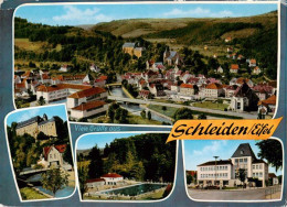73894816 Schleiden Eifel Fliegeraufnahme Schloss Schwimmbad Gebaeude Schleiden E - Schleiden
