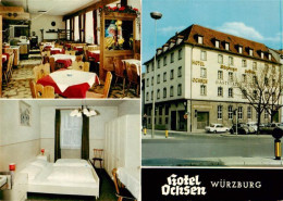 73894813 Wuerzburg Bayern Hotel Ochsen Gastraum Zimmer  - Wuerzburg