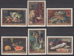 Yugoslavia Republic 1972 Art Paintings Mi#1487-1492 Mint Never Hinged - Unused Stamps