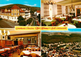 73894532 Zell Odenwald Gasthaus Pension Zur Krone Gastraeume Panorama Zell Odenw - Bad Koenig