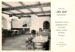 73894498 Schongau Bayern Hotel Alte Post Gastraum  - Altri & Non Classificati