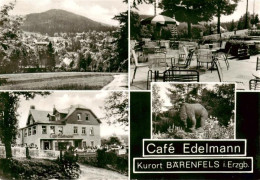 73894494 Baerenfels Erzgebirge Altenberg Panorama Cafe Edelmann Terrasse Elefant - Altenberg