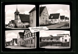 AK Nordhausen, Strassenpartie, Fachriastrasse, Kindergarten  - Nordhausen