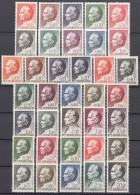 Yugoslavia Republic 1967/1968 Tito 3 Sets Mi#1206-1215 Mi#1232-1247 Mi#1280-1289 Mint Never Hinged - Ungebraucht