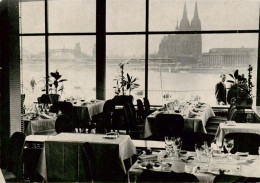 73894169 Koeln  Rhein Rheinterrasse Am Tanzbrunnen Cafe Restaurant Blick Auf Den - Koeln