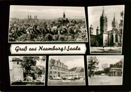 73894164 Naumburg  Saale Stadtpanorama Kirche Wenzelstor Rathaus Salztor  - Naumburg (Saale)