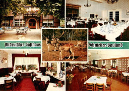 73894141 Coesfeld Altdeutsches Gasthaus Schnieder Bauland Gastraeume Tierpark Co - Other & Unclassified