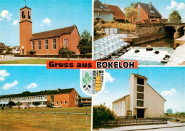 73893967 Bokeloh Meppen Emsland Kirchen Schule Bruecke  - Meppen