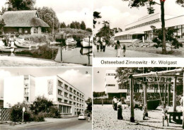 73893952 Zinnowitz Ostseebad Bootshafen Erholungsheim Roter Oktober Personalheim - Zinnowitz