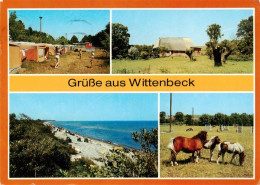 73893949 Wittenbeck Campingplatz Ortsmotiv Strand Ponys Wittenbeck - Otros & Sin Clasificación