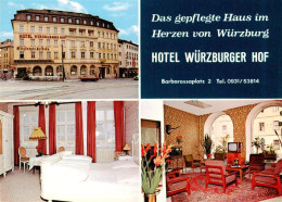 73893546 Wuerzburg Bayern Hotel Wuerzburger Hof Gastraum Gaestezimmer  - Wuerzburg