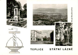 73893105 Teplice  Teplitz-Schoenau CZ Statni Lazne Hrad Doubravka Denkmal  - Tsjechië