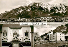 73893086 Schaan  Liechtenstein FL Institut St Elisabeth Hauskapelle Panorama  - Liechtenstein
