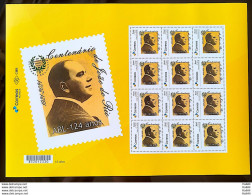 PB 194 Brazil Personalized Stamp ABL 124 Years Journalist Joao Do Rio 2021 Sheet - Personnalisés
