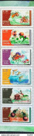 C 4029 Brazil Stamp Beneficial Insects Bee Dragonfly Mantis Scroll Dust Microwaspa Ladybug Mercosul 2021 Complete Series - Ungebraucht