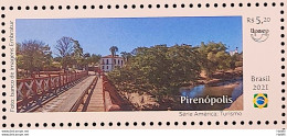 C 4014 Brazil Stamp American Series, Tourism, Pironopolis, Goias 2021 - Ungebraucht