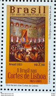 C 4002 Brazil Stamp Portugal 200 Years Of Lisbon Courts 2021 - Ungebraucht
