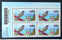 C 3985 Brazil Stamp Diplomatic Relations Brazil Dominican Republica Ave Passar Flag 2021 BARCODE - Ongebruikt