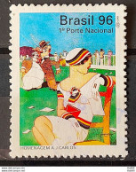 C 2021 Brazil Stamp J Carlos Art Painting Charge 1996 Circulated 1 - Used Stamps