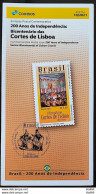 Brochure Brazil Edital 2021 10 Bicentennial Of Lisbon Courts Portugal Without Stamp - Storia Postale