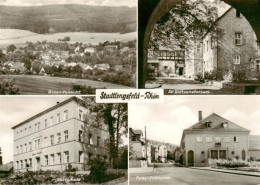 73893054 Stadtlengsfeld Panorama SV Diaetsanatorium Oberschule Felda Lichtspiele - Other & Unclassified