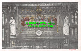 R495974 London. Westminster Abbey. The Reredos. D. And D. G - Other & Unclassified