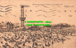 R495991 Gt. Yarmouth. Revolving Tower And Beach. No. 4 - Monde