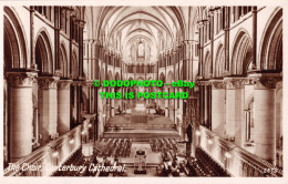 R495999 Canterbury Cathedral. The Choir. Photo Precision. English Series - Monde