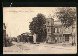CPA Avesnes-sur-Helpe, Route D`Aulnoye  - Avesnes Sur Helpe