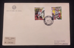 D)1983, PARAGUAY, FIRST DAY COVER, ISSUE, PAINTING, CENTENARY OF THE BIRTH OF PABLO PICASSO, 1881-1973, BULLFIGHTER, STI - Paraguay