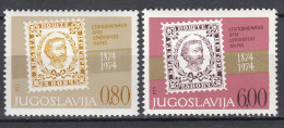 Yugoslavia 1974 Mi#1549-1550 Mint Never Hinged - Nuovi