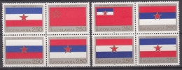 Yugoslavia 1980 Flags Mi#1859-1866 Mint Never Hinged - Nuovi