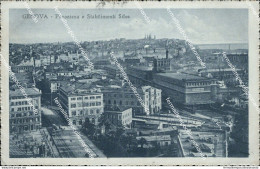 Bq18 Cartolina Genova Citta' Panorama E Stabilimenti Silos - Genova