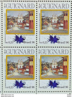 C 1989 Brazil Stamp 100 Years Alberto Da Veiga Guignard Art 1996 Block Of 4 - Nuevos
