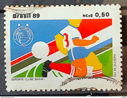 C 1662 Brazil Stamp Bahia Football Clubs 1989 Circulated 1 - Gebraucht