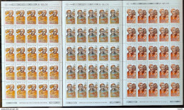 C 1653 Brazil Stamp Book Day Literature Cora Coralina Casimiro De Abreu Machado De Assis 1989 Sheet Complete Series - Ongebruikt
