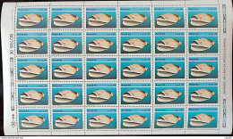 C 1647 Brazil Stamp Brazilian Fauna Mollusk 1989 Sheet - Ongebruikt