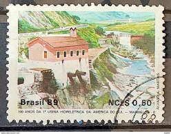 C 1644 Brazil Stamp 100 Years Hydroelectric Marmelos Energy Electricity Juiz De Fora 1989 Circulated 6 - Oblitérés