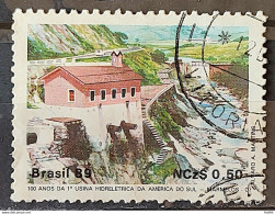 C 1644 Brazil Stamp 100 Years Hydroelectric Marmelos Energy Electricity Juiz De Fora 1989 Circulated 4 - Oblitérés