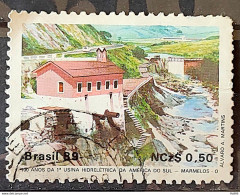 C 1644 Brazil Stamp 100 Years Hydroelectric Marmelos Energy Electricity Juiz De Fora 1989 Circulated 7 - Gebruikt