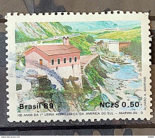 C 1644 Brazil Stamp 100 Years Hydroelectric Marmelos Energy Electricity Juiz De Fora 1989 Circulated 22 - Gebraucht