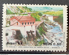 C 1644 Brazil Stamp 100 Years Hydroelectric Marmelos Energy Electricity Juiz De Fora 1989 Circulated 16 - Used Stamps