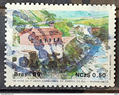 C 1644 Brazil Stamp 100 Years Hydroelectric Marmelos Energy Electricity Juiz De Fora 1989 Circulated 12 - Oblitérés