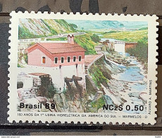 C 1644 Brazil Stamp 100 Years Hydroelectric Marmelos Energy Electricity Juiz De Fora 1989 - Unused Stamps