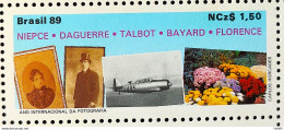 C 1643 Brazil Stamp International Year Art Photography 1989 - Ongebruikt